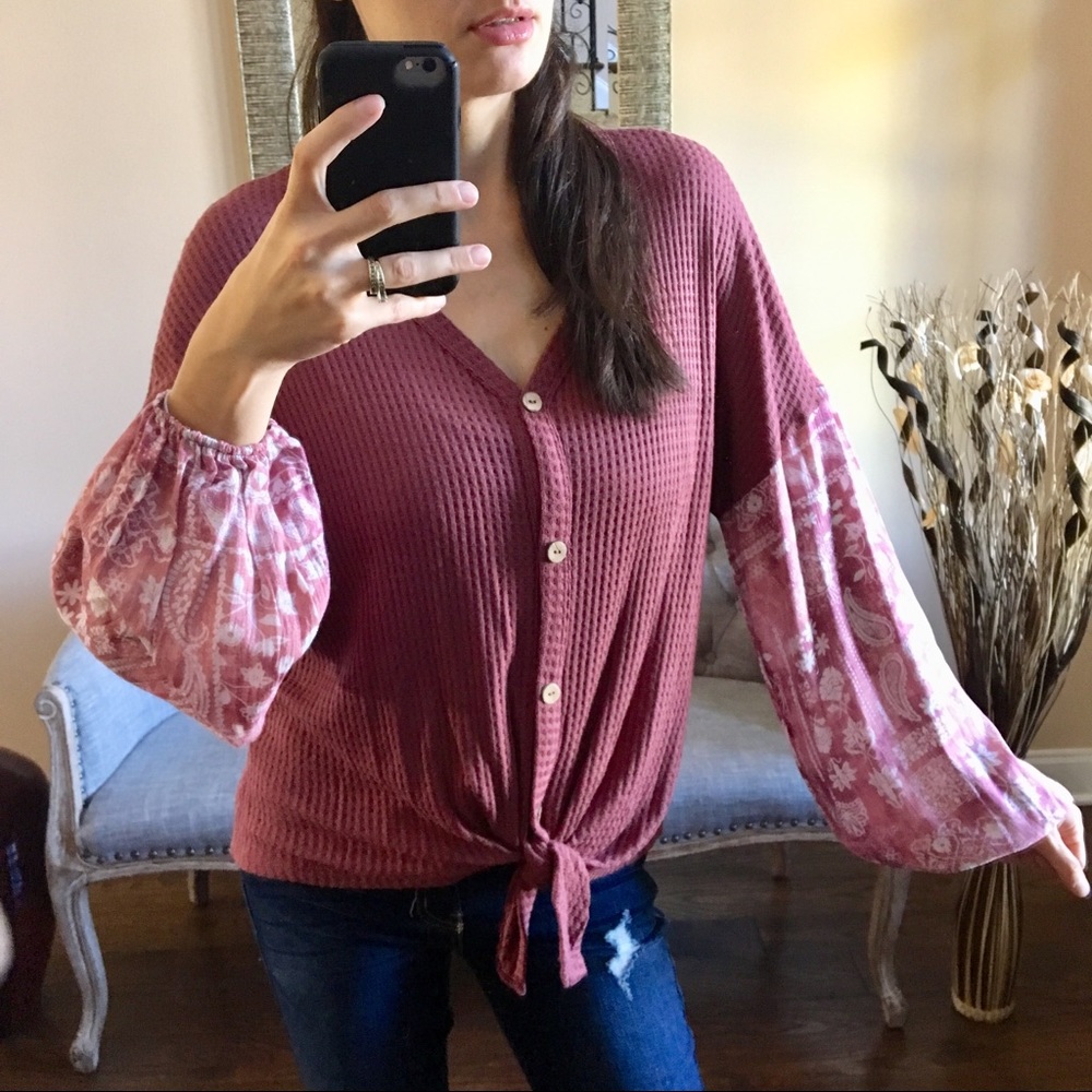 ✨NEW✨Waffle Top
